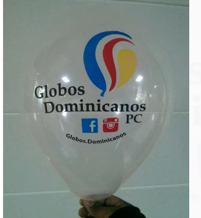 Globos promocionales impresos