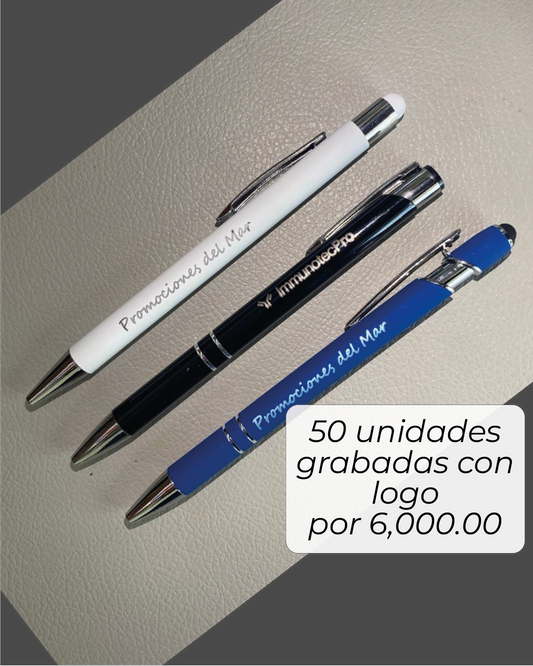 Lapiceros metalicos
