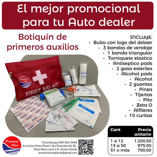 Botiquín de primeros auxilios