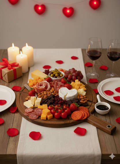 TABLA DE CHARCUTERIA (con alimentos)