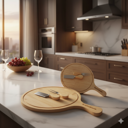 TABLA DE CHARCUTERIA CON ACCESORIOS