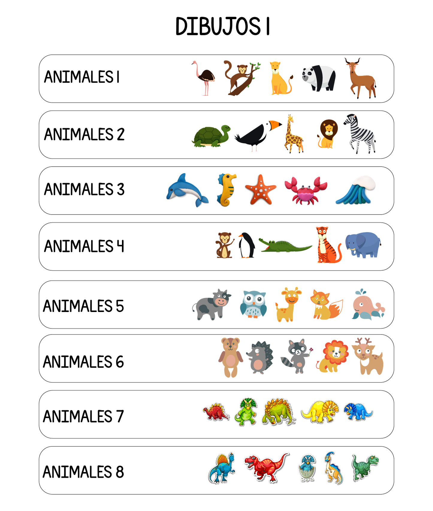 Etiquetas de identificación