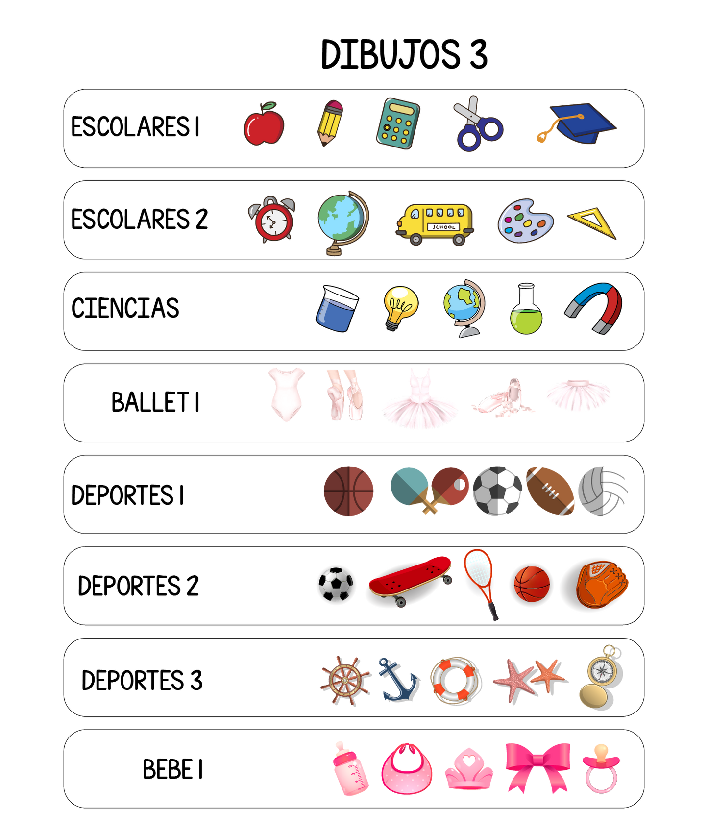 Etiquetas de identificación