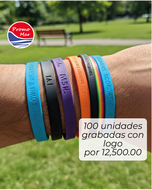 Brazaletes de silicon