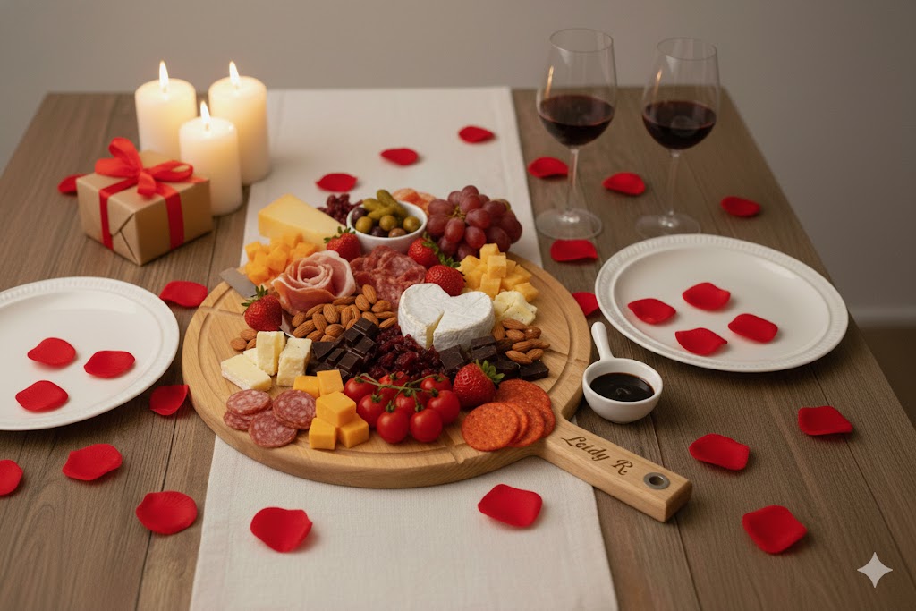 TABLA DE CHARCUTERIA (con alimentos)